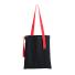 Шоппер Superbag black (чёрный с красным)