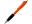 Ручка пластиковая шариковая «Nash», цвет: черный, оранжевый