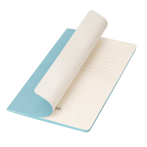 Блокнот Корса слим (Corsa slim), голубой