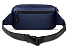 Сумка на пояс BUGATTI Blanc, синяя, тарпаулин/полиэстер, 26х5,5х13,5 см