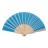 Веер деревянный, королевский синий