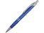 Ручка шариковая Кварц, синий/серебристый