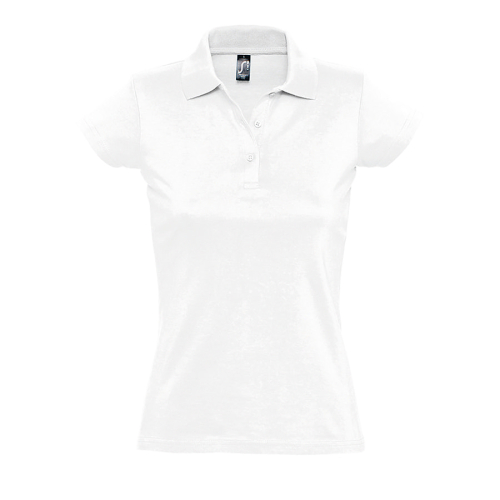 Поло женское PRESCOTT WOMEN 170, белый