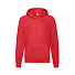 Толстовка без начеса LIGHTWEIGHT HOODED SWEAT 240, красный