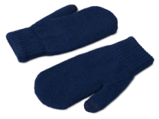 Варежки Dunant, темно-синий