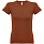 Футболка женская Imperial Women 190, коричневая (терракотовая)