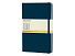 Записная книжка Moleskine Classic (в клетку) в твердой обложке, Large (13х21см), голубой сапфир