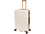 Чемодан BUGATTI Amelia, бежевый, поликарбонат / АБС-пластик, 50х29х76 см, 85 л