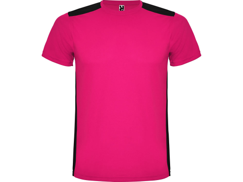 Спортивная футболка Detroit мужская, яркая фуксия/черный