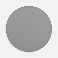 Наклейка тканевая Lunga Round, M, серая