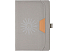 Блокнот А5 из RPET Harvey, 80 листов FSC бумага, серый с термотрансфером