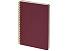 Бизнес тетрадь на гребне А5 Pragmatic, 60 листов в клетку, бордовый
