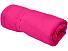 Спортивное полотенце CORK из микрофибры, фуксия