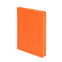 Ежедневник недатированный Softie, формат А5, в клетку, оранжевый