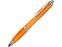 Ручка пластиковая шариковая Nash, оранжевый, синие чернила