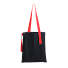 Шоппер Superbag black (чёрный с красным)