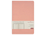 Ежедневник А5 недатированный Megapolis Velvet Flex, розовый powder