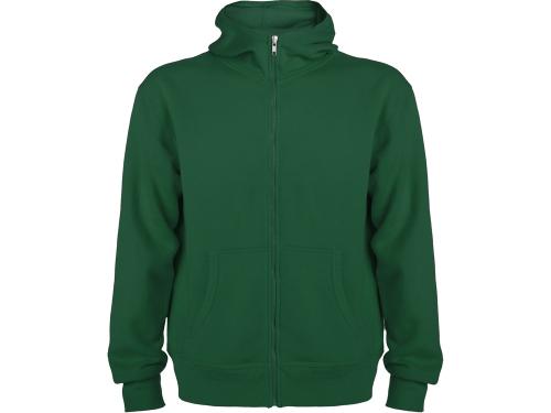 Толстовка на молнии Montblanc унисекс, бутылочный зеленый