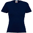 Футболка женская LADY FIT CREW NECK T 210, глубокий темно-синий