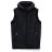 Жилет с капюшоном унисекс Gotland, черный