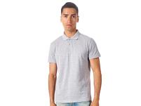 Рубашка поло "First 2.0" мужская, цвет: серый