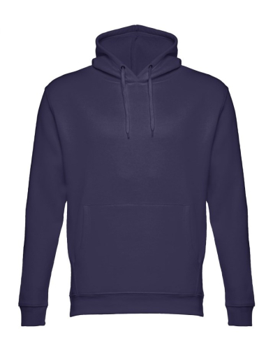 Толстовка с капюшоном унисекс PHOENIX 320, темно-синий