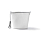 Металлическое ведро LAMBIC, Белый
