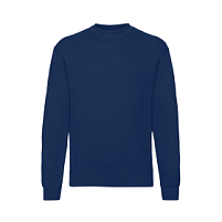 Свитшот с начесом CLASSIC SET-IN SWEAT 280, темно-синий