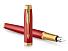 Перьевая ручка Parker IM Premium F318 Red GT, перо: F, цвет чернил: blue, в подарочной упаковке.