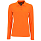 Рубашка поло женская с длинным рукавом Perfect LSL Women, оранжевая