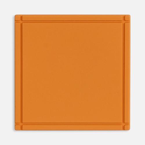 Лейбл из ПВХ Dzeta, L, оранжевый