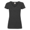 Футболка женская "Lady-Fit V-Neck T", черный