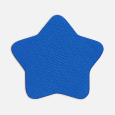 Наклейка тканевая Lunga Bial, M, синяя