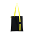 Шоппер Superbag black (чёрный с жёлтым)