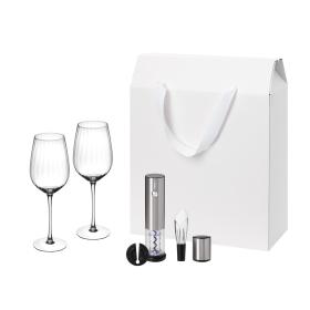Подарочный набор Blanche, Vintaro (2 бокала + набор для вина)