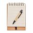 Блокнот с ручкой