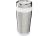 Термостакан Elwood из переработанной нержавеющей стали, 410 мл - Серебристый/Белый