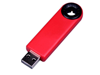 USB-флешка промо на 64 Гб прямоугольной формы, выдвижной механизм, черный USB-флешка промо на 64 Гб прямоугольной формы, выдвижной механизм, черный