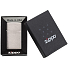 Зажигалка Zippo Slim Brushed, матовая серебристая