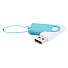 Флешка Designer To Go 2.0 USB 16Gb, Белый/Голубой