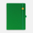 Ежедневник Favor Gold, недатированный, ярко-зеленый