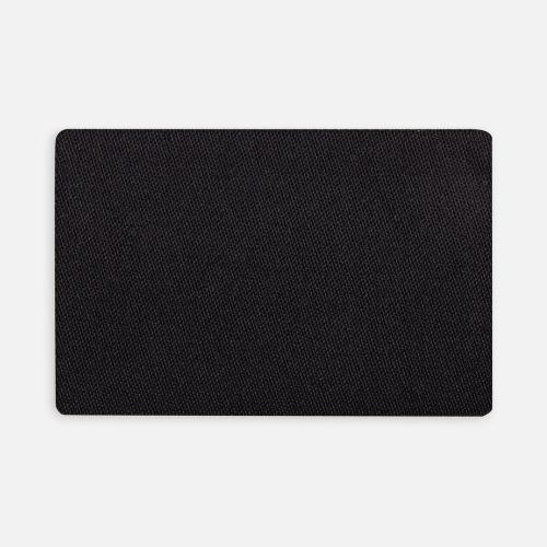 Наклейка тканевая Lunga, L, черная