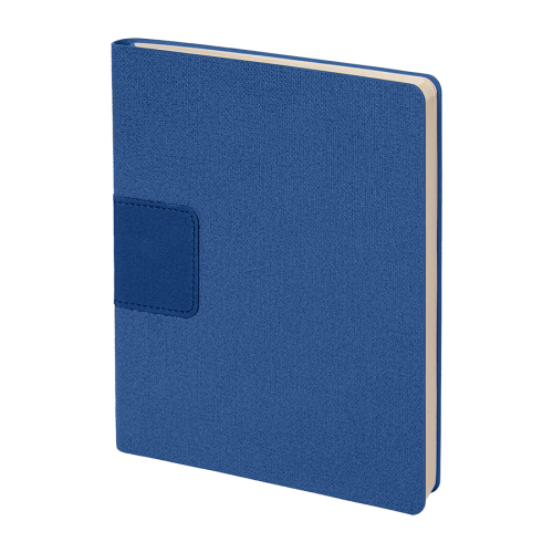 Бизнес-блокнот TWEEDI,формат B6+, в линейку, синий