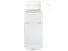 Спортивная бутылка Ryder из переработанного ПЭТ-пластика объемом 900 мл с многофункциональной крышкой, сертифицированная RCS - Белый