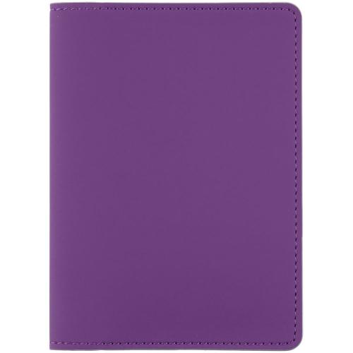 Обложка для паспорта Shall Simple, фиолетовый