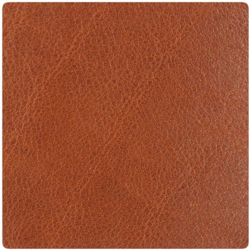 Лейбл кожаный Pasek, L, горчичный