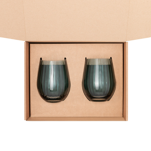 Подарочный набор 2 стакана для воды Капри (Capri)