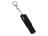 USB-флешка на 16 Гб 2 в 1 поворотный механизм, c дополнительным разъемом Type-C с одноцветным металлическим клипом, черный