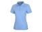 Calgary женская футболка-поло с коротким рукавом, голубой