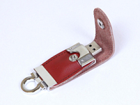 USB-флешка на 32 Гб в виде брелка, коричневый USB-флешка на 32 Гб в виде брелка, коричневый